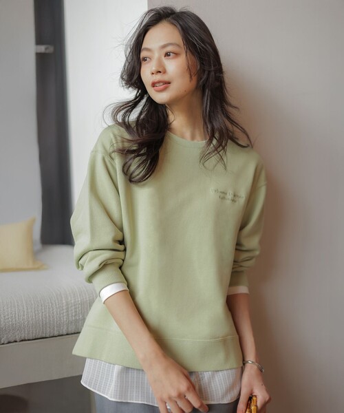 J.PRESS（J.プレス） tシャツ 「WEB限定カラーあり」レイヤードフレア