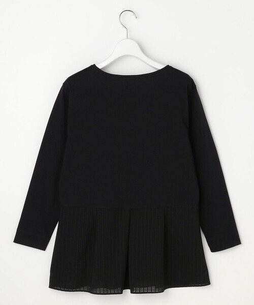 754 新品 ジェイプレス プレーティングジャージー フレア カットソー F J.PRESS（J.プレス） tシャツ 「WEB限定カラーあり」レイヤードフレア
