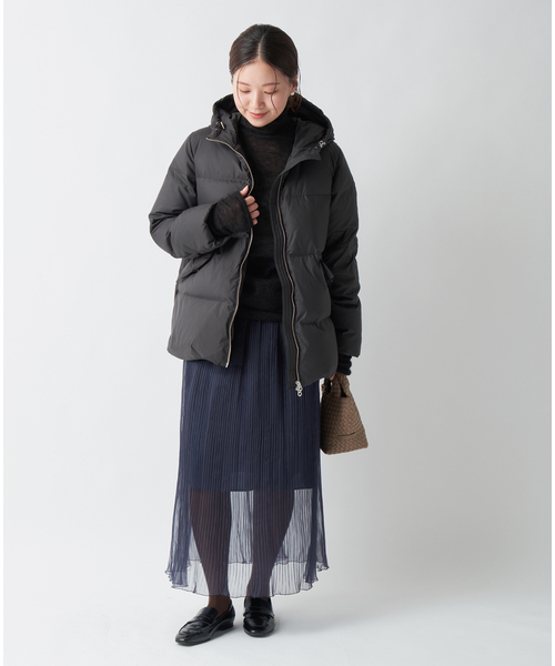 IENA（イエナ） ダウンジャケット 38 ベージュ レディース : ZOZOTOWN