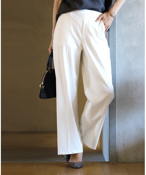 「Ehre style」 スラックス FREE ミント レディース_画像5