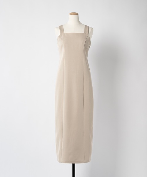 「moi tytto」 半袖ワンピース SMALL ナチュラル レディース_画像8