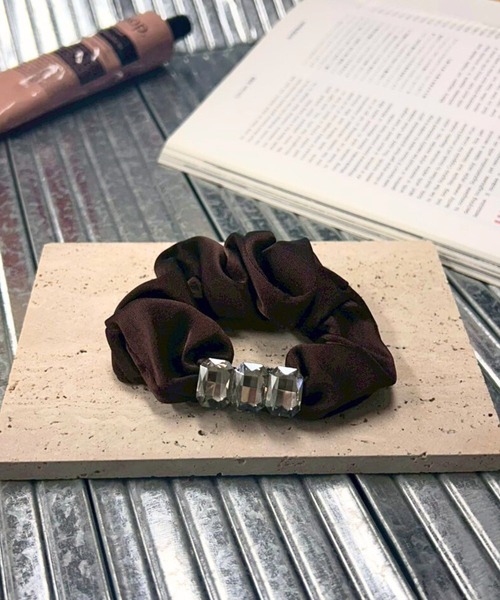 シュシュ 「456748」ビジュー付きシュシュ（RZ） : ZOZOTOWN Yahoo!店