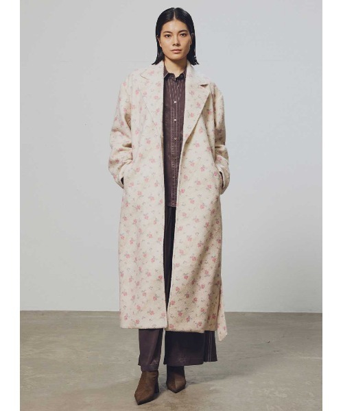 COEL（コエル） コート チェスターコート ヴィンテージフラワーガウン