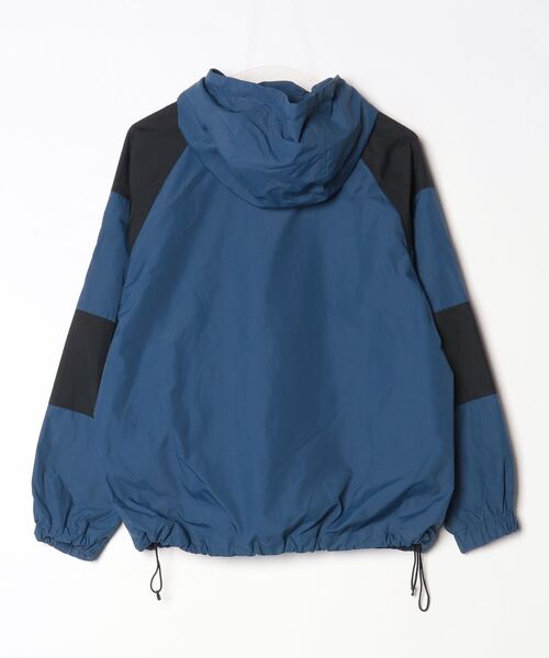 「PEN FIELD」 ワンポイントナイロンブルゾン FREE ブルー レディース_画像2
