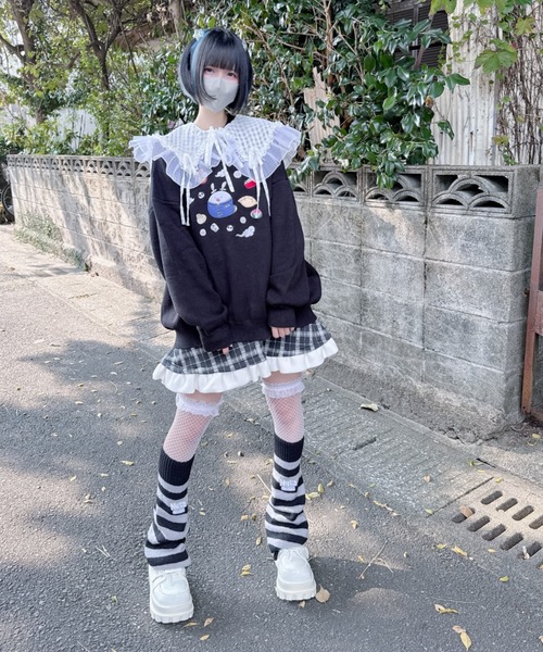 チュウカタヘタイ ニット セーター チュウカタベタイ/「LHP別注