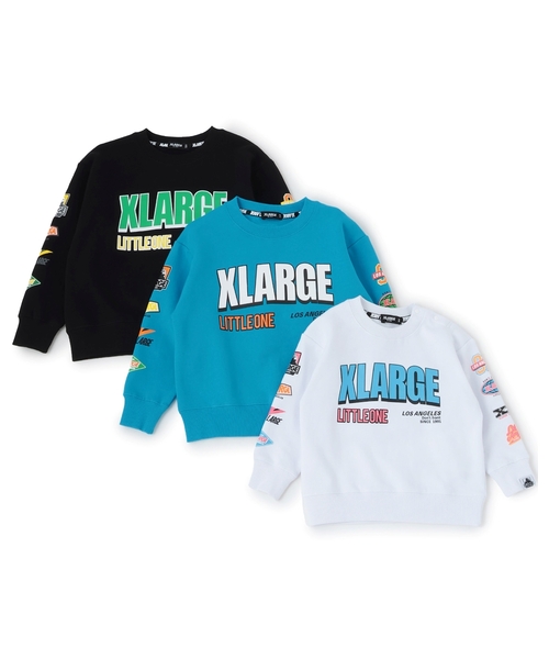 XLARGE KIDS（エクストララージ キッズ） トレーナー マルチロゴ