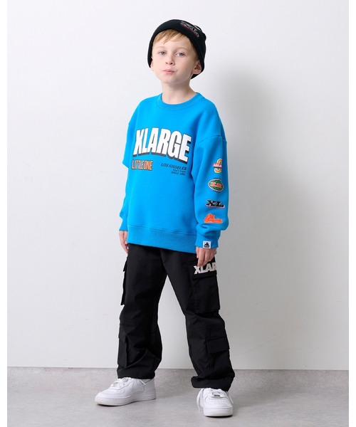 XLARGE KIDS（エクストララージ キッズ） トレーナー マルチロゴ