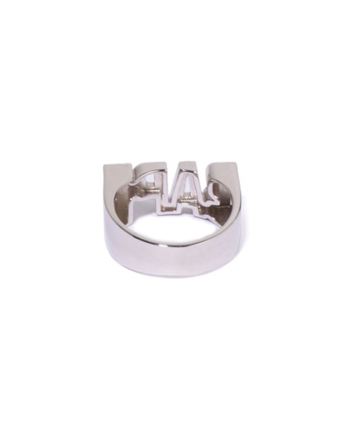 A BATHING APE（アベイシングエイプ） 指輪 リング BAPE LOGO RING W