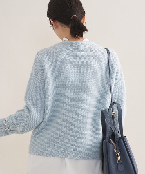 INDIVI（インディヴィ） ニット セーター 「洗える／大人ラメ」カラー