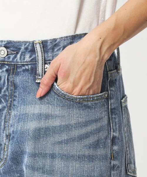 ジーンズ デニム デニムパンツ 「size SHORT/TALLあり」ストレート デニム レディース_12