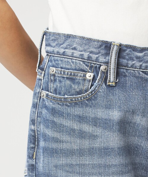 ジーンズ デニム デニムパンツ 「size SHORT/TALLあり」ストレート デニム レディース_10