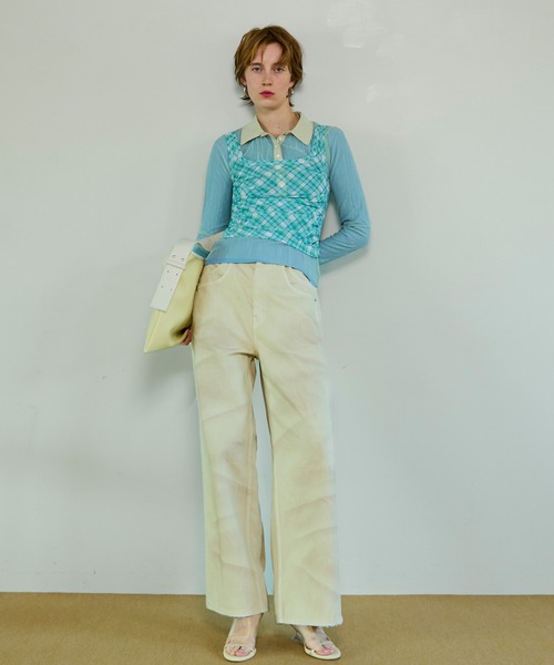MAISON SPECIAL（メゾンスペシャル） ポロシャツ ポロ Three-Piece