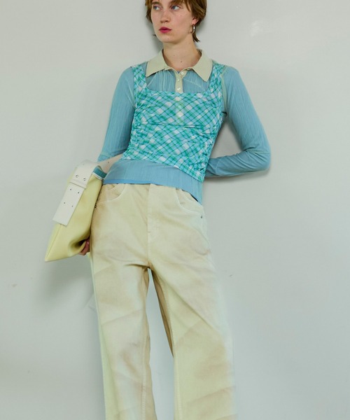 MAISON SPECIAL（メゾンスペシャル） ポロシャツ ポロ Three-Piece