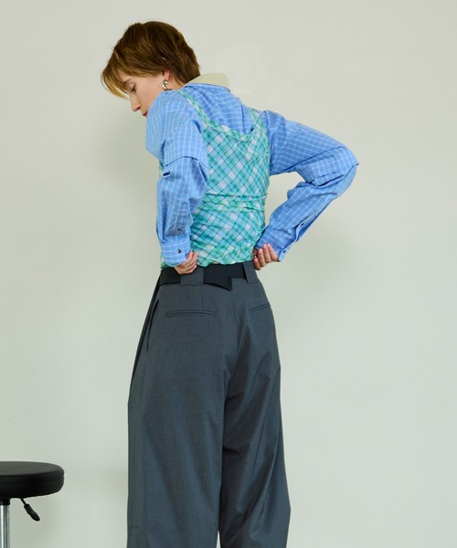 MAISON SPECIAL（メゾンスペシャル） ポロシャツ ポロ Three-Piece