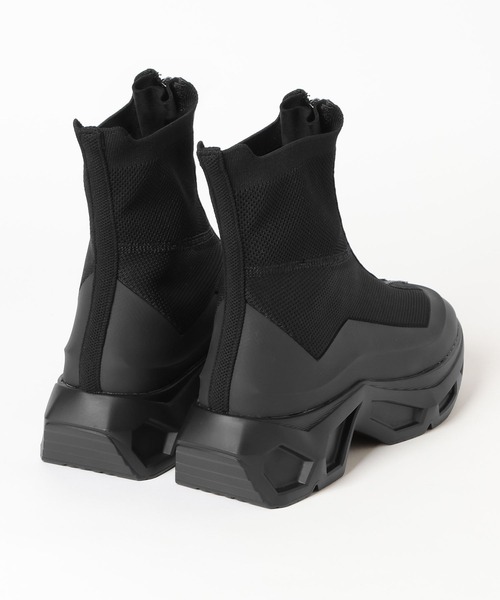 HARE（ハレ） ブーツ ビルディングソールZIPブーツ(HARE) メンズ