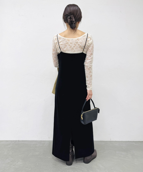 EDIT. FOR LULU（エディットフォールル） ワンピース Velour Camisole