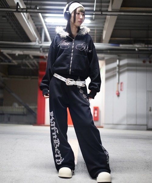 Rady パーカー ATMARK パーカー 「フリーサイズ / UNISEX 」Radyラインストーン