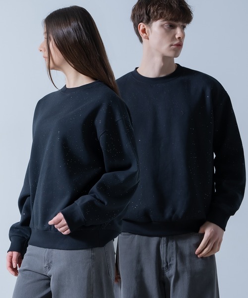 improves（インプローブス） トレーナー スウェット ラメ裏起毛
