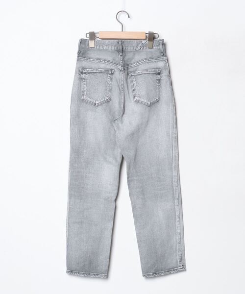 「upperhights」 デニムパンツ 23 グレー レディース_画像2