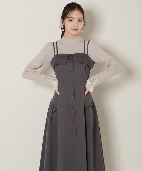 WILLSELECTION（ウィルセレクション） ワンピース ギャザー切替