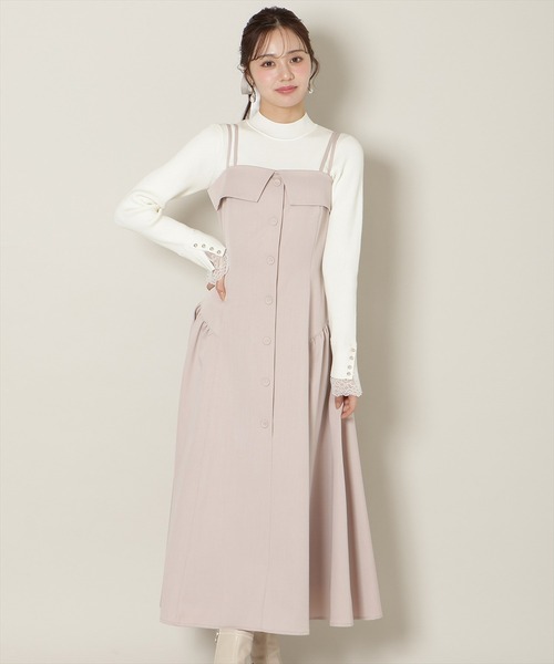 【新品】WILLSELECTION ワンピース WILLSELECTION（ウィルセレクション） ワンピース ギャザー切替