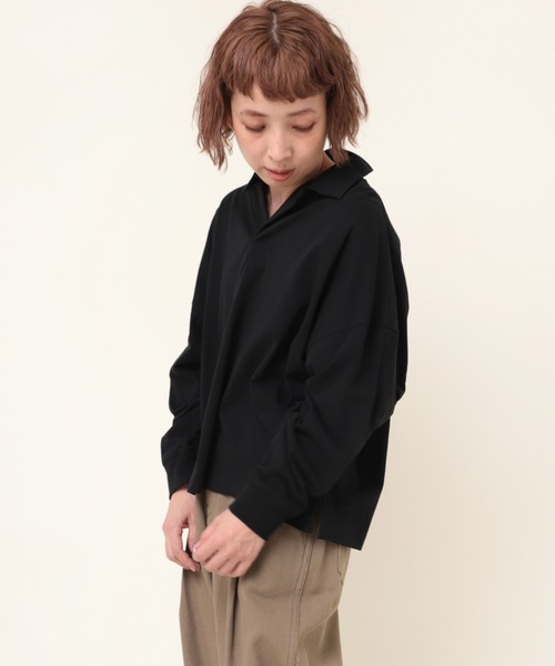 「RNA-N」 長袖カットソー MEDIUM キナリ レディース_画像6