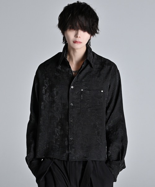 ADRER（アドラー） シャツ Cropped Regular Collar Silhouette Shirt
