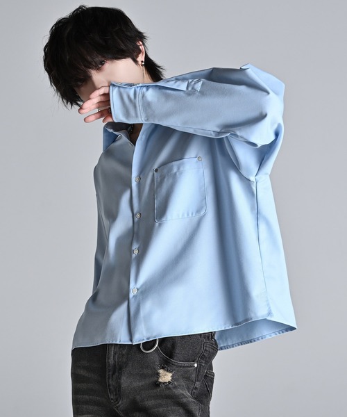 ADRER（アドラー） シャツ Cropped Regular Collar Silhouette Shirt