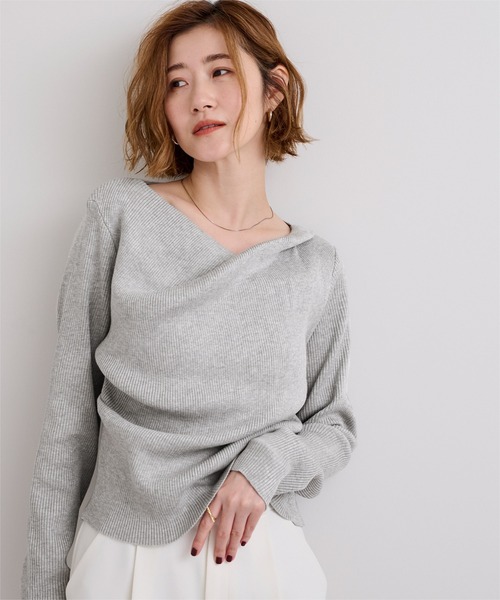 「ur's」 長袖ニット M ブラック レディース_画像2