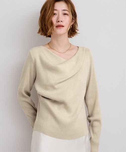 「ur's」 長袖ニット M ブラック レディース_画像5