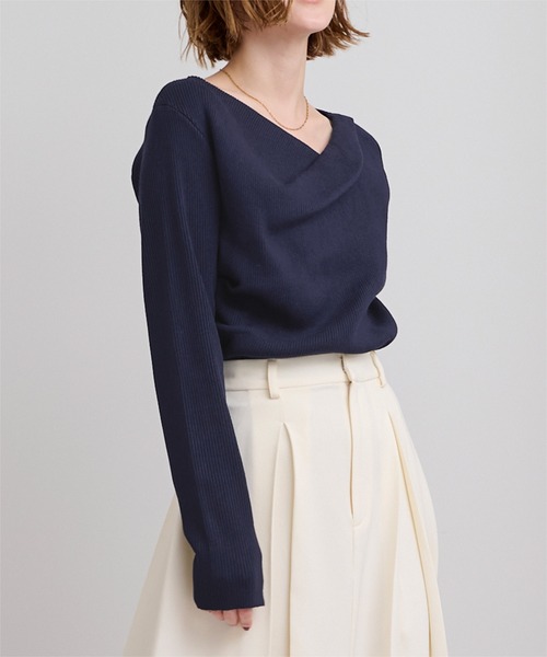 「ur's」 長袖ニット M ブラック レディース_画像8