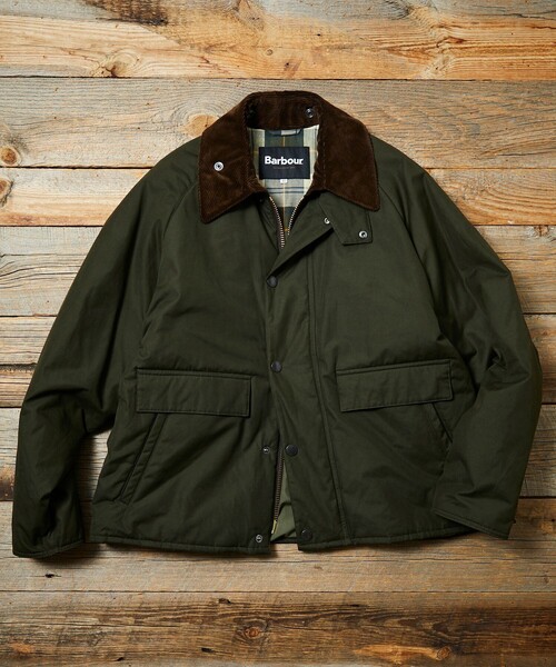 Barbour（バブアー） ブルゾン 42 セージグリーン メンズ : ZOZOTOWN