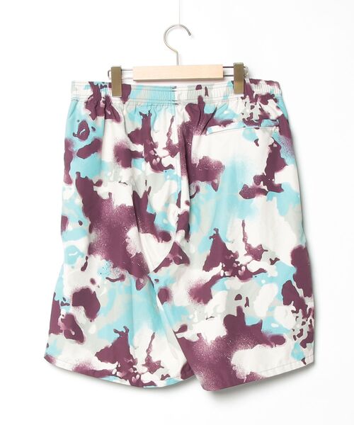 「A BATHING APE」 花柄ハーフパンツ XX-LARGE パープル メンズ_画像2