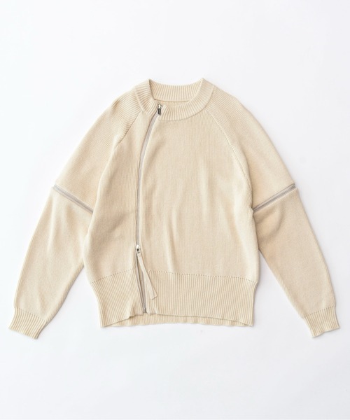 「MAISON SPECIAL」 長袖ニット M ブルー レディースの画像