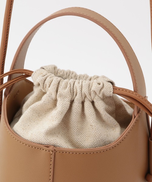 「ROPE'」 2WAYバッグ FREE キャメル レディース_画像6