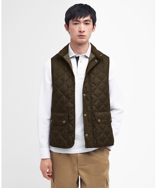 Barbour（バブアー） ベスト X-LARGE ブラウン メンズ : ZOZOTOWN