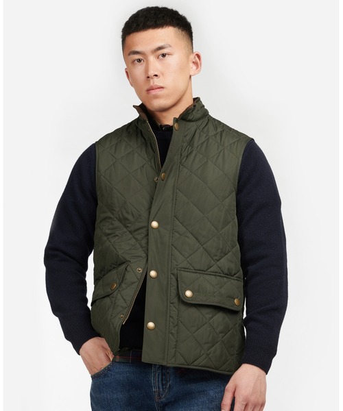 Barbour（バブアー） ベスト X-LARGE ブラウン メンズ : ZOZOTOWN