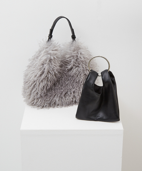 「LOWELL things」 ボストンバッグ フリー ライトグレー レディース_画像4