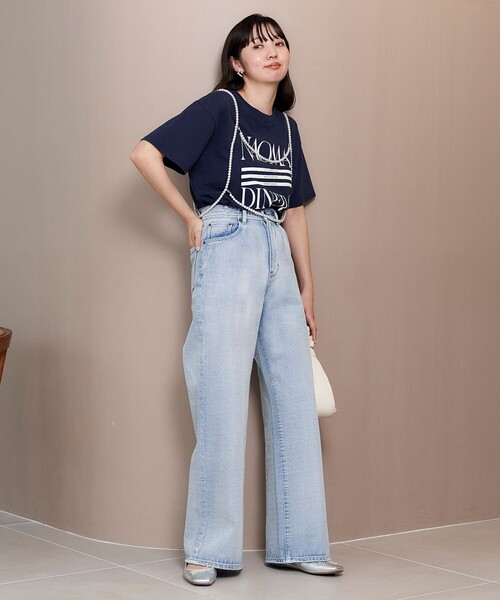 「FREAK'S STORE」 サスペンダー フリ- ホワイト レディース_画像5