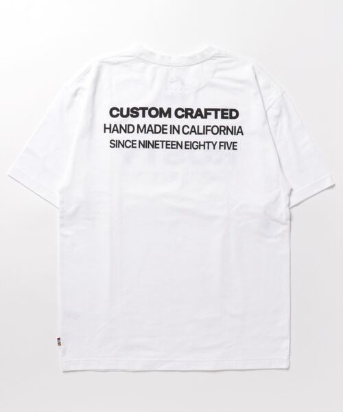 「RUSTY」 長袖Tシャツ MEDIUM ホワイト メンズ_画像2