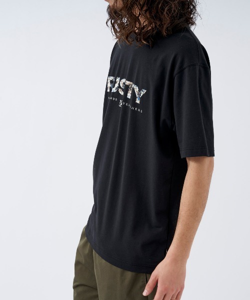 「RUSTY」 長袖Tシャツ MEDIUM ホワイト メンズ_画像5