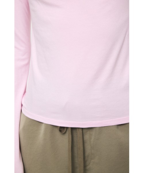 moussy ASYMMETRY TWIST NECK トップス MOUSSY | ASYMMETRY TWIST NECK トップス (Tシャツ・カットソー(長袖