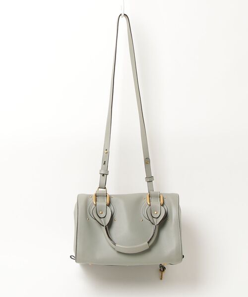 「Chloe」 パディントン オーロラ 2WAYバッグ - グリーン レディースの画像