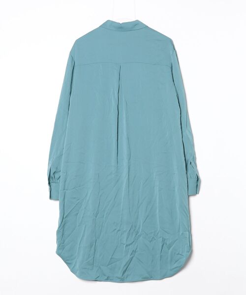 「DIANE von FURSTENBERG」 シャツワンピース M グリーン レディース_画像2