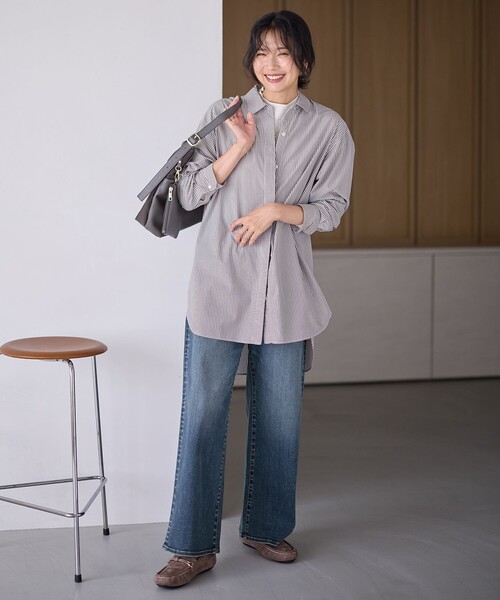 「ANY」 デニムパンツ 1 ブルー レディース_画像8