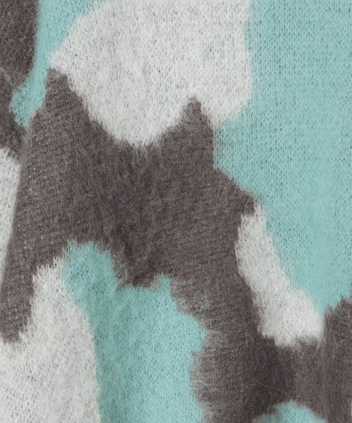「JEANASIS」 長袖ニット FREE ブルー系その他 レディース_画像2
