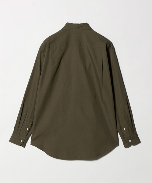 シャツ 「KAPTAIN SUNSHINE」 CTN-SLK STRIPE REGULAR COLLAR SHIRT/シャツ メンズの画像