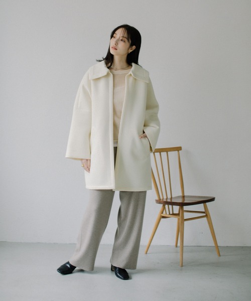 「Audrey and John Wad」 ジャケット F グレイッシュブルー レディース_画像5
