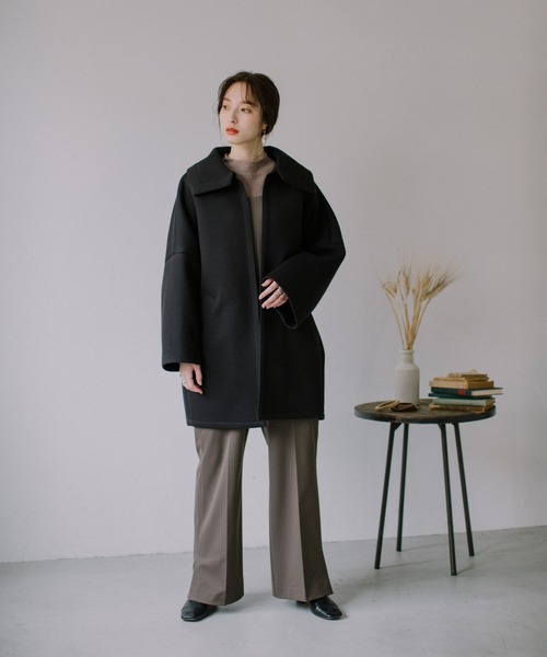 「Audrey and John Wad」 ジャケット F グレイッシュブルー レディース_画像8