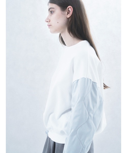 「ZUCCa」 スウェットカットソー M size ブラック レディースの画像